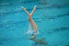 Artistic Swim vs TWC  Wheaton College Artistic Swimming vs Texas Women’s College. - Photo By: KEITH NORDSTROM : Wheaton, Artistic Swimming
